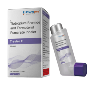 tiotropium bromide + formoterol fumarate inhaler