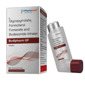 budesonide, glycopyrrolate and formoterol inhaler